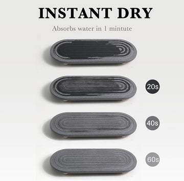 Instant Dry Sink Caddy Organizer | Water Absorbing Tray